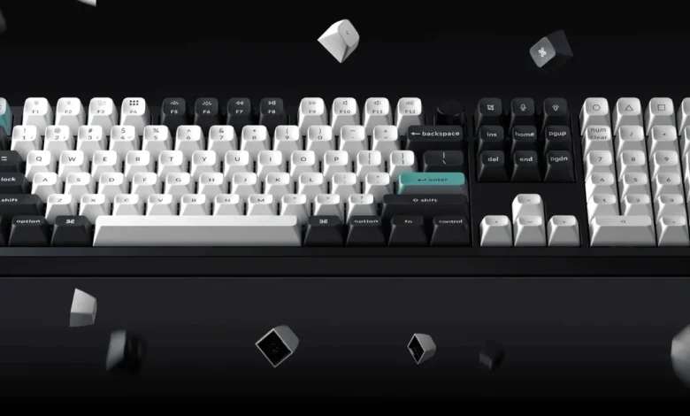 "Acoustic" keyboard: the death of loud clicks