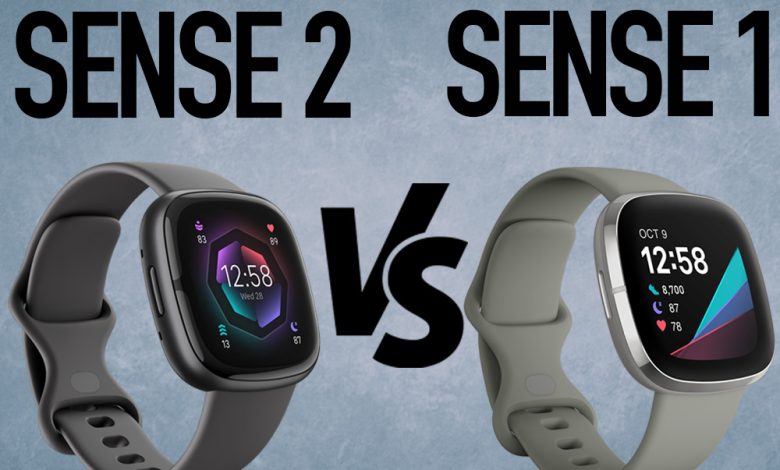 Fitbit Sense 2 vs Sense 1 - Specs Comparison