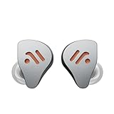 Fosi Audio IM4 Open-Back IEM Earphones, in Ear Monitor Wired Earbuds, 10mm Single Dynamic Driver, IEMs for Audiophiles, Gaming and Studio, 3.5mm 2-Pin 0.78mm Detachable Cables, N52 Dual Magnets
