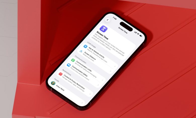 Screen Time on iPhone
