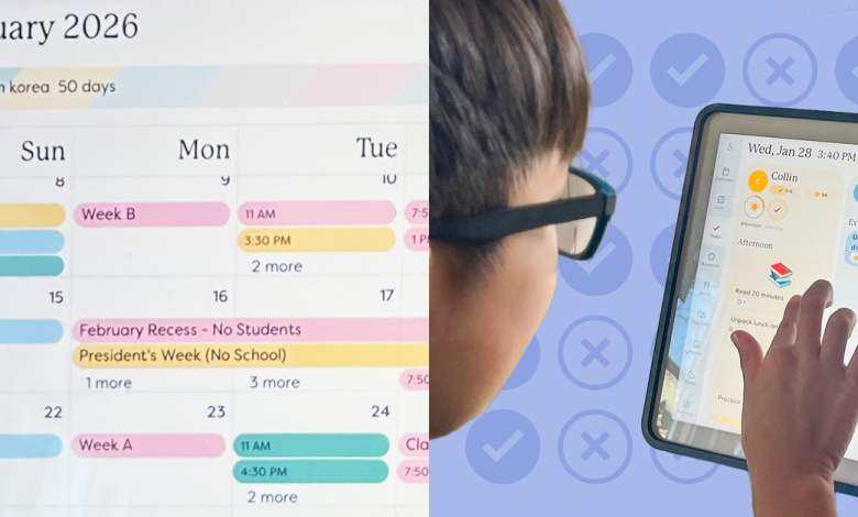 I Checked Out a $300 Digital Calendar to Reduce My Mental Load. Now Even My Ten Year Old Child Is Helping.