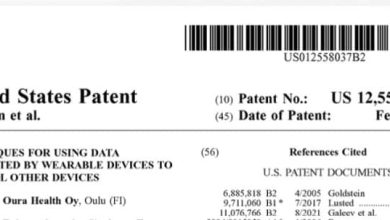 Oura patent automation