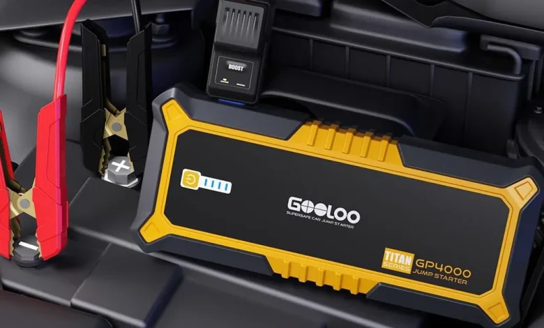 Rejuvenate dead car batteries with GOOLOO's 24,000mAh GP4000 jump starter + power bank for as low as $80 ($60 off)