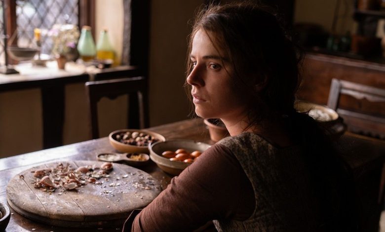 Still image of Jessie Buckley in Hamnet