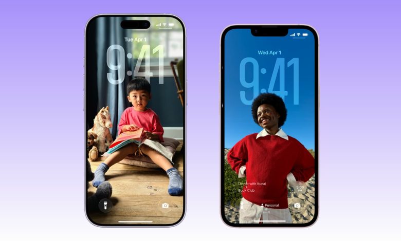 iPhone 17 and iPhone 17e front display