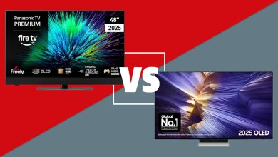48-inch Panasonic Z90B vs Samsung S90F: which small OLED is better?
