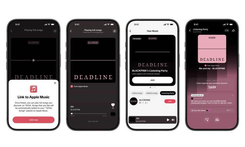 Apple Music Play Full Song comes to TikTok