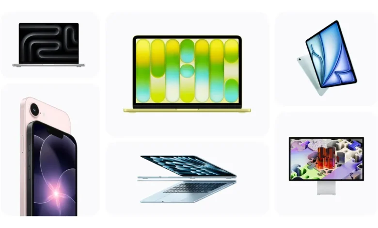 Apple is highlighting seven new products available today