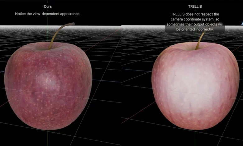 Apple's new model recreates 3D objects with realistic lighting effects