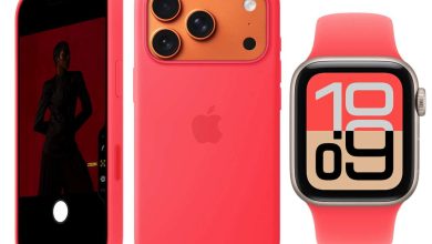 iPhone 17 Pro Silicone Case with MagSafe – Bright Guava