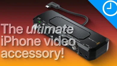 Blackmagic Camera ProDock - one of the best iPhone accessories