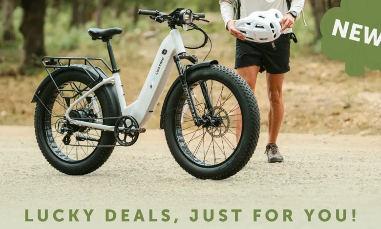 Find the luck of the Irish with Lectric's St. Day sale. Paddy and up to $694 in bike savings from $799