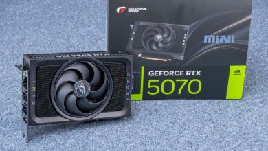 GeForce RTX 5070 Mini OC Review in color