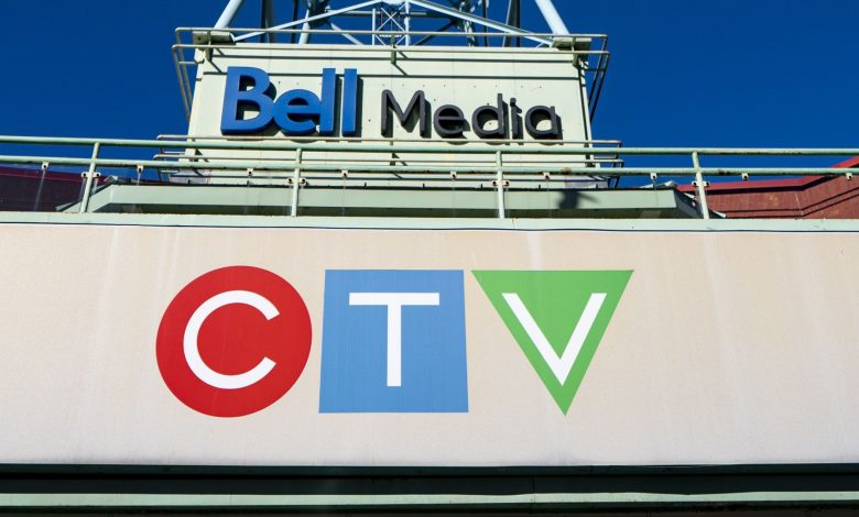A CTV News studio in Ottawa, Ontario
