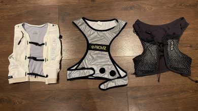 Reflective running vests