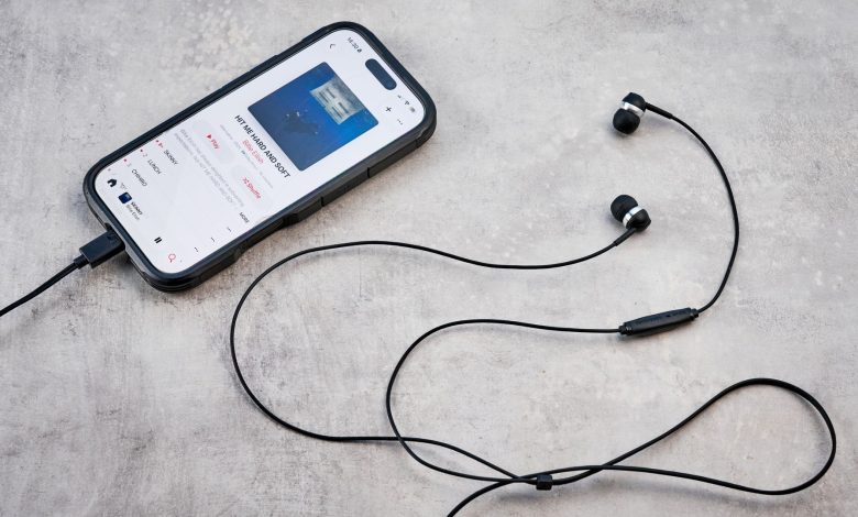 Sennheiser CX 80U wired earbuds in black