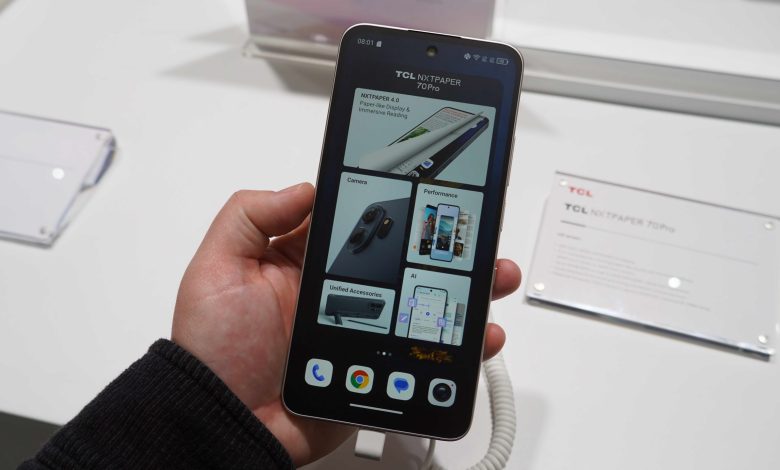 I used the TCL NXTPAPER 70 Pro paper display, and I can't wait for the US launch next month.