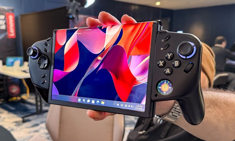 I went with Lenovo's handheld concept - and it's beautiful and amazing