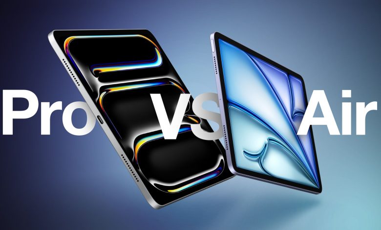 M4 iPad Air vs. M5 iPad Pro Buyer's Guide: 40+ Differences Compared