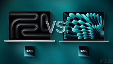 M5 14-inch MacBook Pro vs M5 13-inch MacBook Air