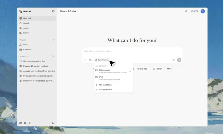 Meta brings the Manus AI agent to your Windows PC and Mac to automate tasks