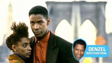 (L-R) Joie Lee and Denzel Washington in "Mo' Better Blues" (1990)