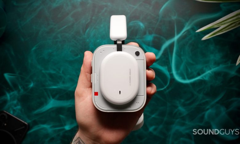 Nothing Headphone (a) profile in hand