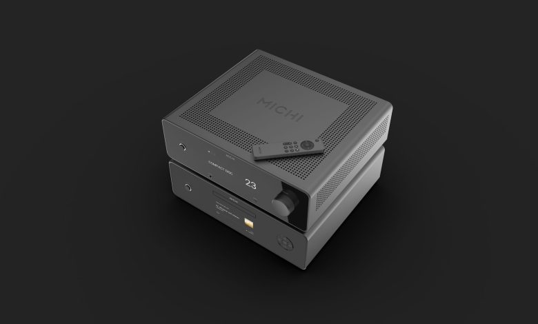 Rotel's Michi Prestige Series hi-fi electronics starts with a stereo amplifier and CD player