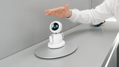 Samsung is showing off a few OLED concepts, including a cute little robot