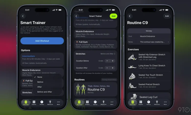 SmartGym now offers expanded suggestions, regular segments, and more
