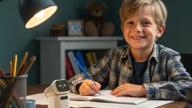 TCL has turned your kid's smartwatch into a cute desktop robot