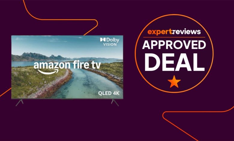 The upgraded Fire TV Omni QLED is available at a great price during the Amazon Spring sale