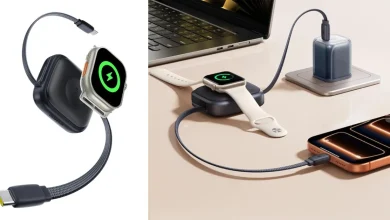 This tiny 100W retractable USB-C cable comes with a built-in charger for the Apple Watch, and it's just $15 today.