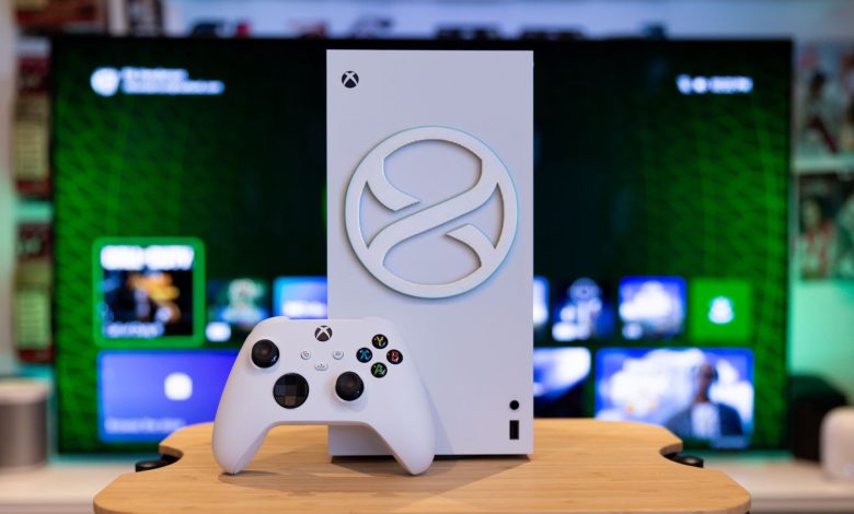 Xbox Project Helix mockup (on Xbox Series X Digital Edition)