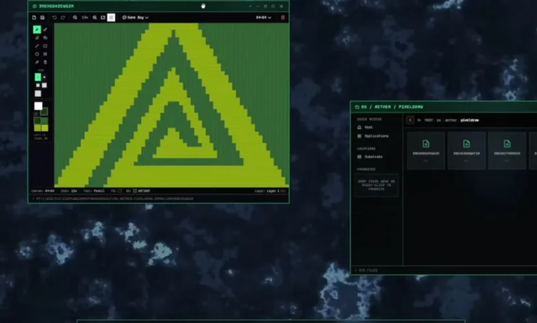 Your browser is now a cyberpunk OS with native Bluesky hooks