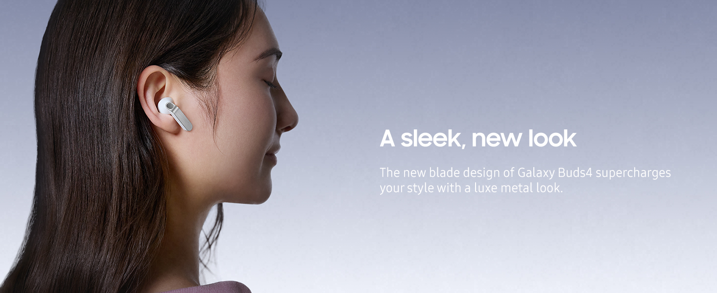 Galaxy Buds 4 Design Close-up