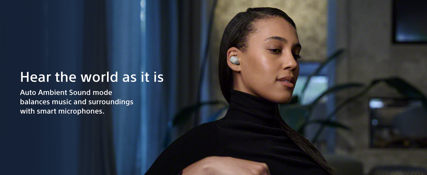 Sony WF-1000XM6 Lifestyle Shot