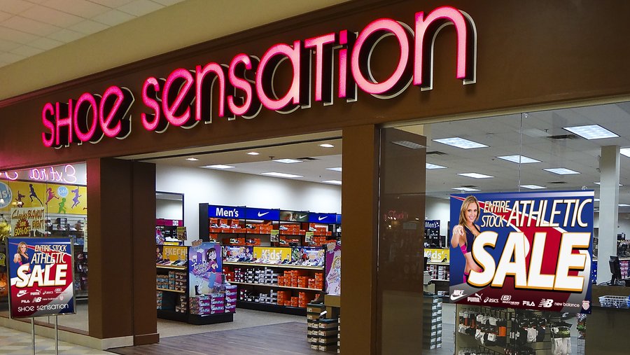 Closer look at the shoe details