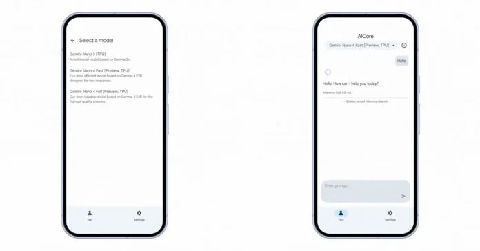 Google is previewing Gemini Nano 4 for Android AICore, coming this year

