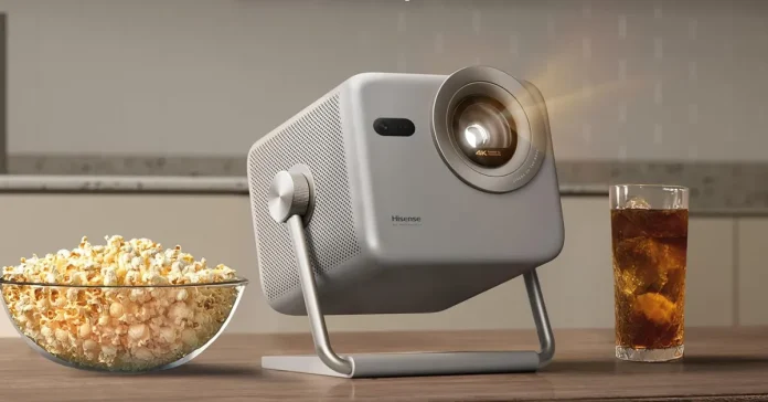 Hisense's premium M2 Pro portable 4K triple laser projector gets $300 price cut to $1,000

