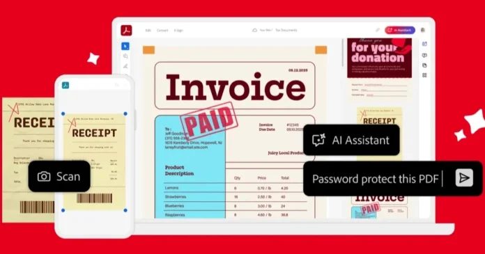 Manage your tax preparation like a professional project with Adobe Acrobat

