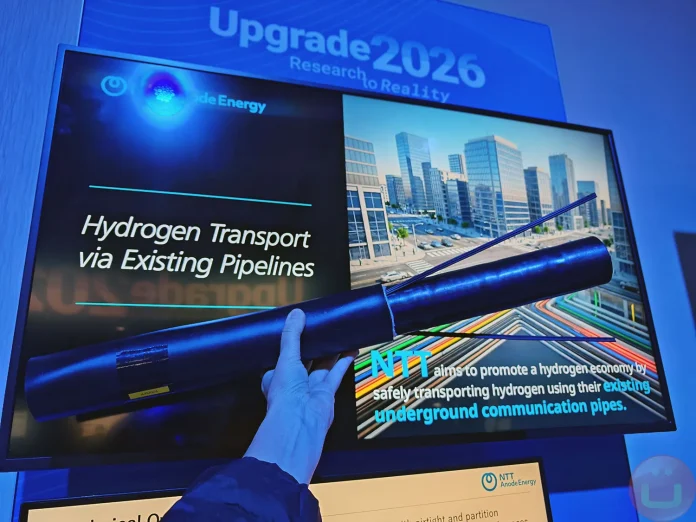 NTT Anode Energy's Cost-Effective Hydrogen Pipeline Technology

