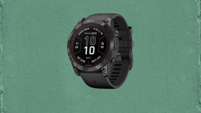 Save over £280 on the super powerful Garmin Fenix ​​7 Pro Sapphire Solar

