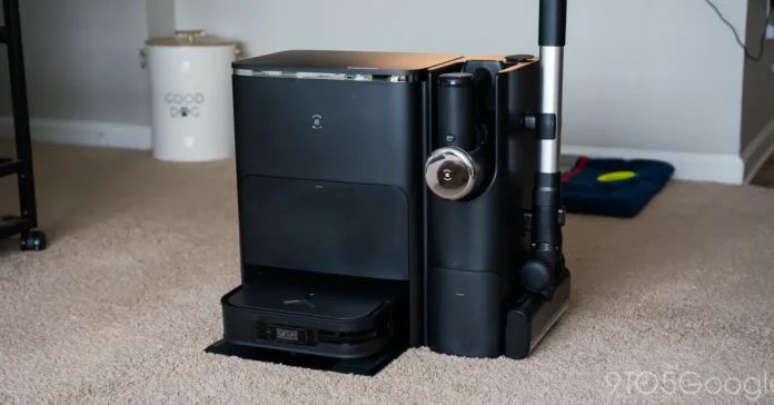 The Ecovacs X2 Combo is one part robot vacuum, one part stick

