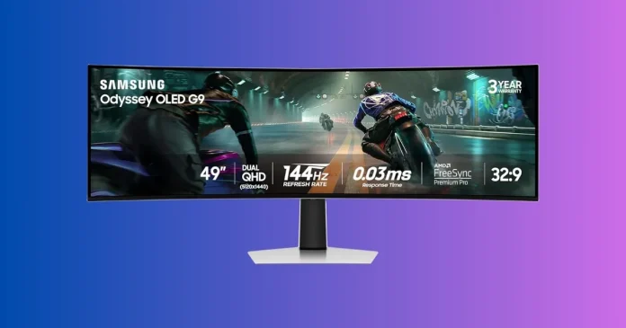 The Samsung Odyssey OLED G9 is 31% off, and the $899 49-inch QD-OLED ultrawide is a monitor deal I'd recommend without hesitation.

