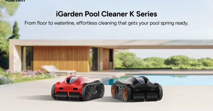 iGarden's Spring Deals on the Robotic Pool Cleaner Lineup are turning heads with discounts of up to $300.

