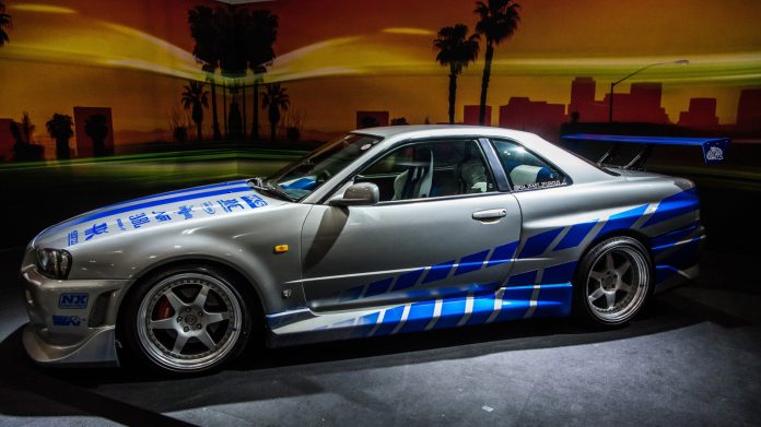 How a Second Floor Living Room Became Home to Paul Walker's Nissan Skyline

