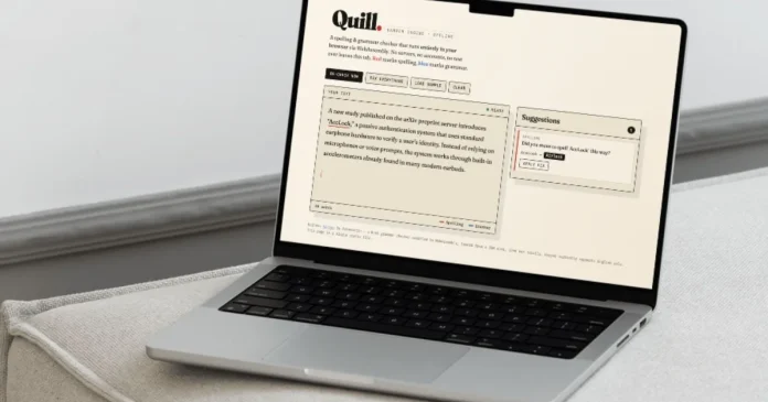I built an offline Grammarly alternative and converted it to a Mac app without coding

