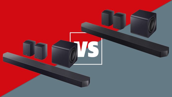 Samsung HW-Q990F vs HW-Q990H: which Dolby Atmos sound bar system reigns supreme?

