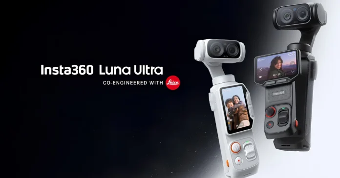 Insta360 Luna Ultra brings 8K recording and advanced stabilization to creators


